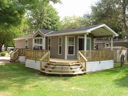 A Four Season Retirement Resort Double Wide Remodel Remodeling Mobile Homes Mobile Home Porch