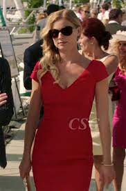 Los angeles an american police procedural drama television series, premiered on cbs on september 29, 2019, and concluded on april 26, 2020. Seen On Tv Emily Vancamp S Red Dress On Revenge Season 2 Episode 1 Celebrity Style Guide