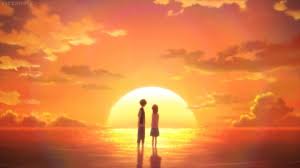 Beautiful Anime Sunset Seni