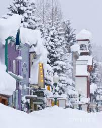 Elk Avenue Snow By Dusty Demerson Winter Scenery Crested Butte Winter Scenes