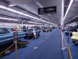 The collection contains close to one thousand automobiles of which 200 are on a rotating display at the hotel. The Auto Collections
