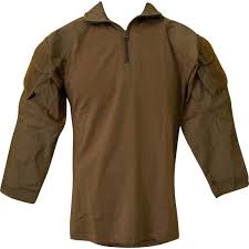 Trooper Clothing Kids Gen 2 Coyote Combat Shirt Boys 8 20
