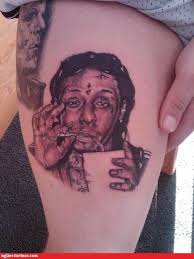 Nicholas diego leanos (born september 6, 1996), better known as lil xan (/ z æ n / zann) or simply diego, is an american rapper, singer and songwriter from redlands, california. Ugliest Tattoos Lil Wayne Bad Tattoos Of Horrible Fail Situations That Are Permanent And On Your Body Funny Tattoos Bad Tattoos Horrible Tattoos Tattoo Fail Cheezburger