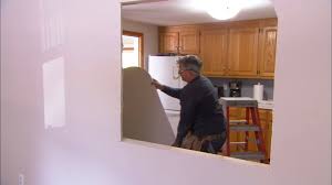 To make the hole you need to support the ceiling/ floor above/ roof. This Old House How To Cut A Pass Through In A Load Bearing Wall Facebook