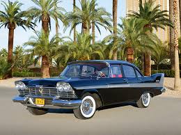 Image result for Jet Black 1958 Plymouth