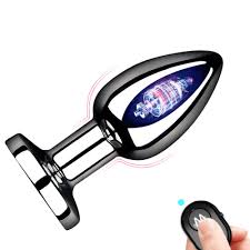 Intimate™ 10 Speeds Anal Plug Vibrator For Men Gay Wireless Remote ...