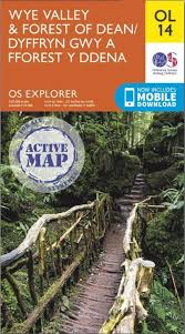 Lonely planet's guide to wales. Os Explorer Active 14 Wye Valley Forest Of Dean
