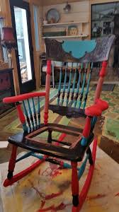 Old Doesn T Mean Old With Sk Rocking Chair Porch Painted Furniture Rocking Chair