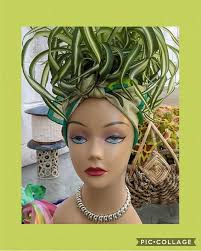 Presenting "Linda Rivera" I can't begin to tell you how excited I am with  the finished project. That scarf and jewelry WILL change with the  seasons/HOLIDAYS. I don't think I'll put her