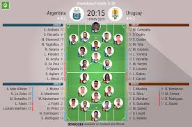 Argentina played against uruguay in 1 matches this season. Argentina V Uruguay As It Happened
