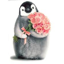 Birthday, for life partner/lover (him), pair pengu…. Penguin Xo Birthday Card Penguin Gift Shop