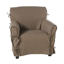 Housse Marron Housse De Canape Et De Fauteuil La Foir Fouille