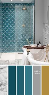 Emerald And Grey Colour Scheme For Bathroom Color Trends Itakeyou
