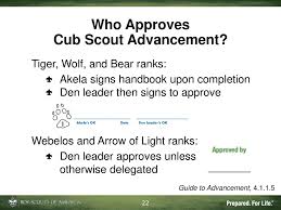 Cub Scout Advancement Delivering Adventure Ppt Download