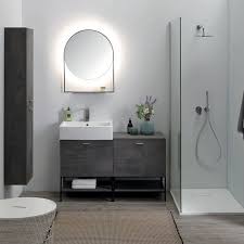 Und die passenden badmöbel und wcs zu ihrem waschtisch finden sie natürlich ebenfalls bei hornbach. Colavene Volant Composition 120 Cm Freistehendes Badezimmer Mit Waschbecken Schrank Und Spiegel Www Smartissima De