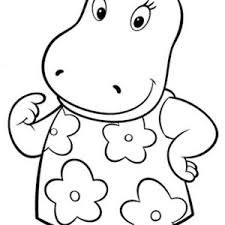 This is a color sketch of tasha from the backyardigans. Tasha The Sweet Hippo From The Backyardigans Coloring Page Kids Play Color