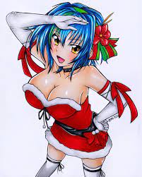 mitzu on X: Christmas Series drawing No. 4🎄 Xenovia Quarta in a Santa  dress 💙 Hope you all like it! #highschooldxd #fanart #dxd #xenoviaquarta  #waifu t.coUaa33TUz1g  X