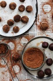 salted caramel and whiskey truffles