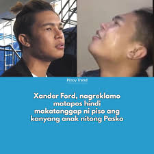 Nanlumo si Xander Ford dahil sa dami ng ninong at ninang ng kanyang anak ay  wala man lang silang natanggap na regalo noong pasko. Mababasa sa comment  ang buong ulat.