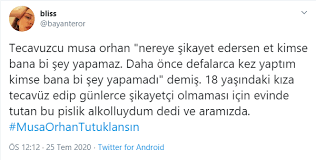 İ.e., mektubunda anlattığına göre uzman çavuş musa orhan'ın cinsel saldırısına uğradı. Uzman Cavus Musa Orhan In Tecavuz Ettigi 18 Yasindaki I E Oldu Boldmedya