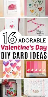 16 Beyond Adorable Diy Valentine S Day Card Ideas Valentines Day Cards Diy Valentine S Day Diy Valentines Diy