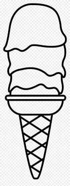 Kleurplaat Emmer Strand En Zee Ocean Themes Digital Ice Cream Line Transparent Clipart 889762 Pinclipart