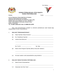Anda boleh perbaharui lesen ssm anda secara online melalui sistem kami! Lesen Perniagaan Fill Online Printable Fillable Blank Pdffiller