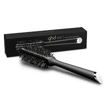 The nylon bristles glide through the hair, while the boar bristles distribute natural oils for massive shine. Ghd Natural Bristle Radial Brush Size 1 Ghd Official
