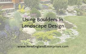 Backyard landscaping with a focus on peace privacy and relaxation. Tips For Using Boulders In Landscape Design Landscape Construction