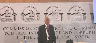The next witness is Captain Mark McLean, who was attached to the Directorate for Priority Crime Investigation/Hawks. #KayaNews #MadlangaCommission TT