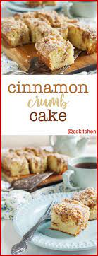 Cinnamon Crumb Cake Cinnamon Crumb Cake Cinnamon Yum Cake Yogurt Helps Keep The Cake Mo Yogurt Dessert Recipes Plain Yogurt Recipes Vanilla Yogurt Recipes
