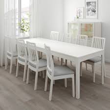 Save space and make more room for unexpected guests with our extendable dining table and chairs. Ekedalen White Extendable Table Min Length 180 Cm Ikea