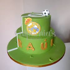 Real Madrid Fondant Cake Geburtstag Geburt