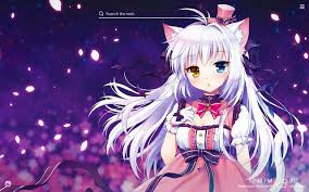 Animal ears, anime, anime girls, blue, bubbles, ecchi, hatsune miku. Anime Cat Girl Hd Wallpapers New Tab Theme