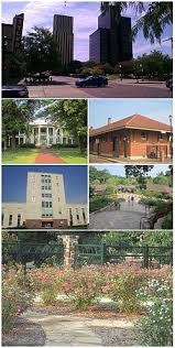Clockwise Tyler Skyline With Plaza Tower At Right And People S National Bank Office Building In Center Cotton Belt Depo Banks Office Office Building Mansions
