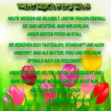 Sprueche Bild Frauentag 0012 Jpg Kostenlos Auf Deiner Homepage Einbinden Oder Als Grusskarte Versenden 123gif De