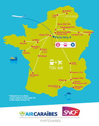 The shortest route between angers and lyon is according to the route planner. L Offre Train Air Air Caraibes