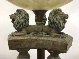 Sold Price Classical Lion Torchiere Style Floor Lamp September 6 0120 10 00 Am Mst