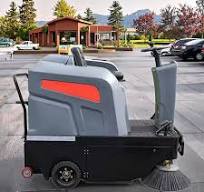 Electric Ride-on Road Sweeper Truck Industrial Street Power ...
