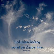 Dieser film begleitet den und jedem anfang wohnt ein zauber inne, der uns beschützt und der uns hilft zu leben (zitat aus stufen von hermann hesse) ein neuer anfang 2018 jedes neue. Mein Favorit Im Januar Artepetra
