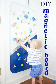 Diy Magnetic Board From Oil Drip Pan Diy Magnet Board Magnetic Board Magnet Board Kids
