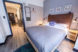 Wood Look Plank Flooring Moxy Hotel New Orleans Room Planning Hotels Room Hotel