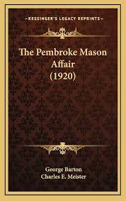 The Pembroke Mason Affair (1920)