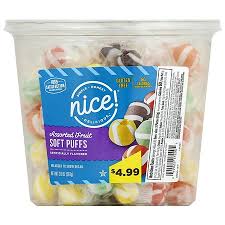 I've read the other reviews. Nice Fruit Puffs Walgreens