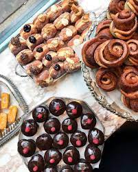 Loads Of Delicious Goodies From Bread Ahead Bakery Borough Market London Delicious Gourmet Bakery