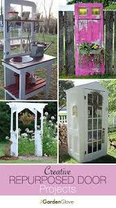 Repurposed Doors Old Door Ideas For The Garden The Garden Glove Garden Projects Outdoor Projects Doors Repurposed