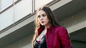 Wandavision's elizabeth olsen reveals she likes avengers: Elizabeth Olsen S Scarlet Witch Costume In Avengers Infinity War Hollywood Life