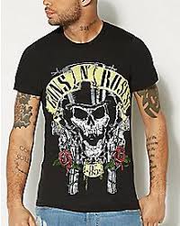 Whether you wear women's clothing or men's clothing you'll find the original artwork that's perfect for you. Official Guns N Roses T Shirts Merch Spencer S