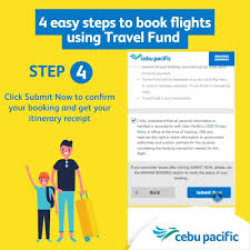Cebu Pacific Air 4 Easy Steps To Book Flights Using Travel Fund Facebook