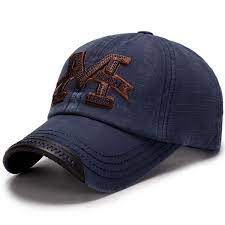 High Quality Washed Cotton Baseball Cap Outdoor Sunshade Adjustable Good Cap For Men Hats For Men Denim Baseball Cap Best Caps For Men